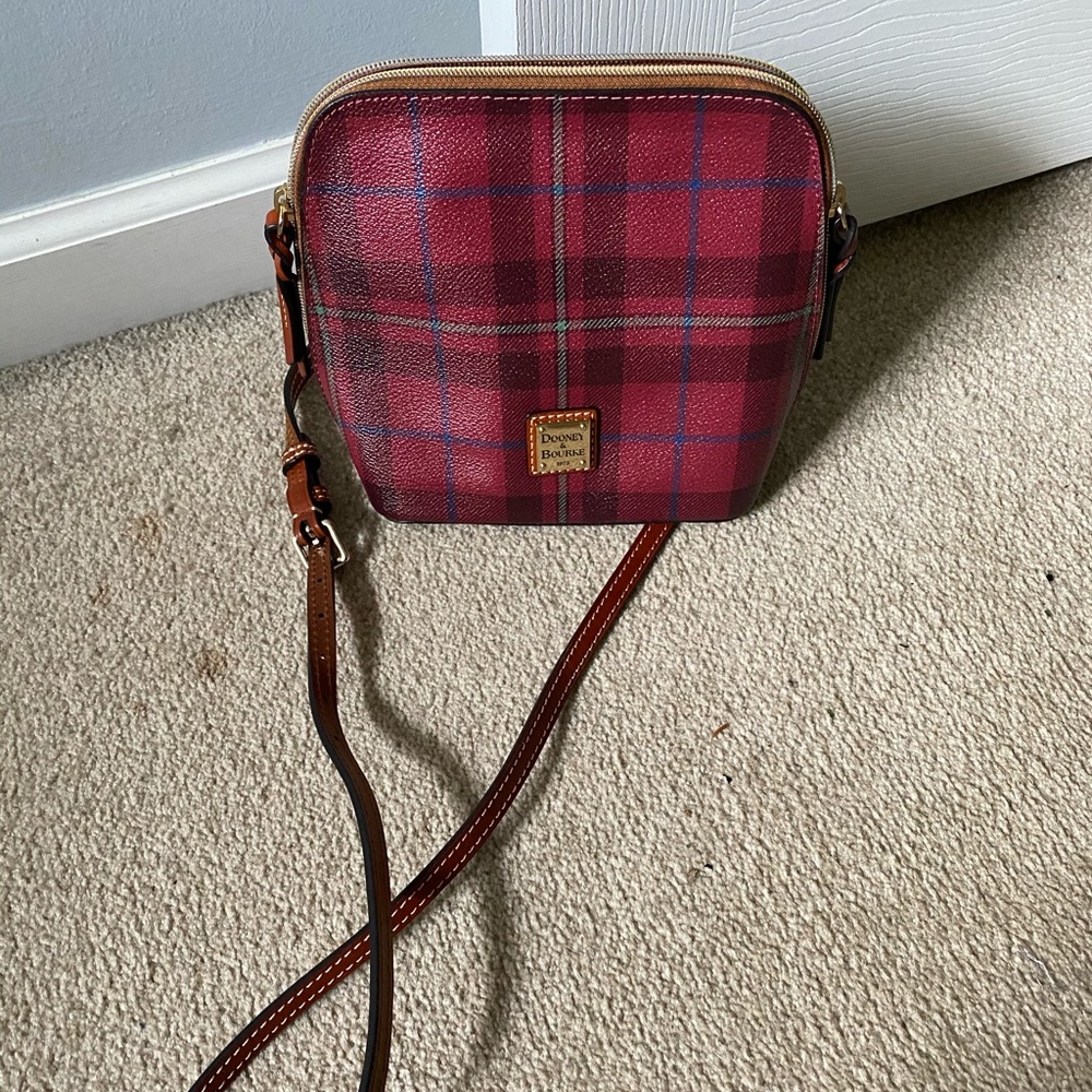Dooney & Bourke crossbody plaid bag
